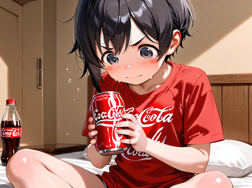 「この…、青い缶はっ！？😨」