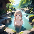 お兄さん、一緒に温泉入りましょ……ほら、キモチいいですよ！ 8枚目