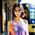 電車で見かけた女性 4枚目