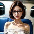 電車で見かけた女性 2枚目