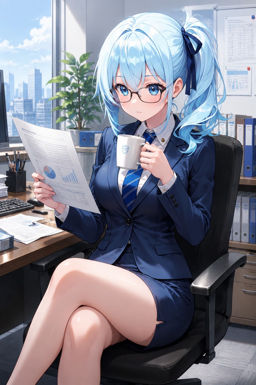 シゴデキレディ | の人気AIイラスト・グラビア