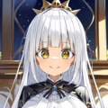 白睫毛の少女 4枚目