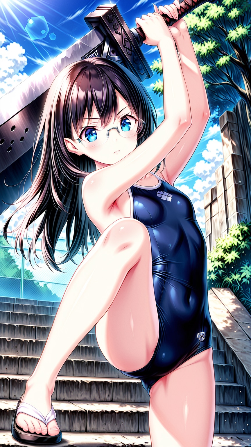 スク水×大剣0414
