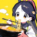 ラーメンを食べる 4枚目