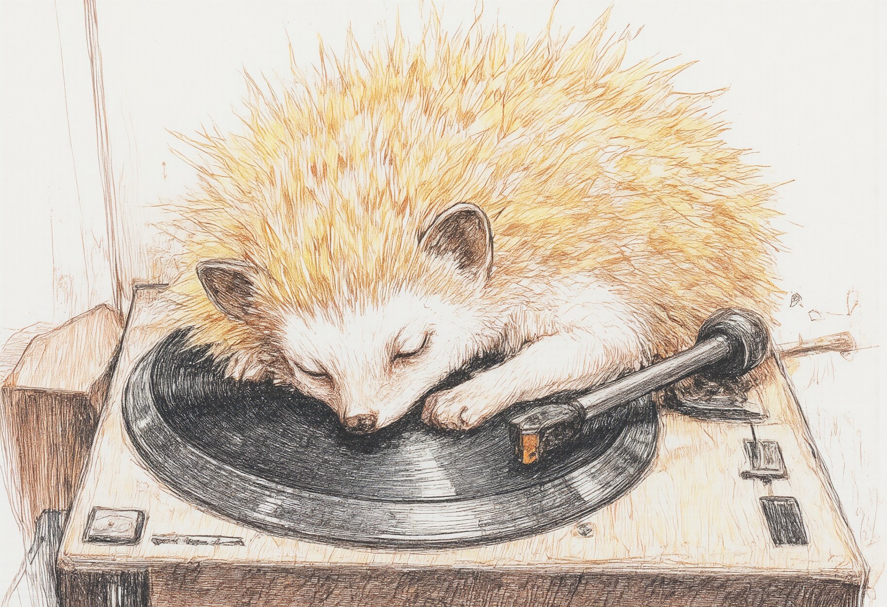 スリーピー・ヘッジホッグ | の人気AIイラスト・グラビア