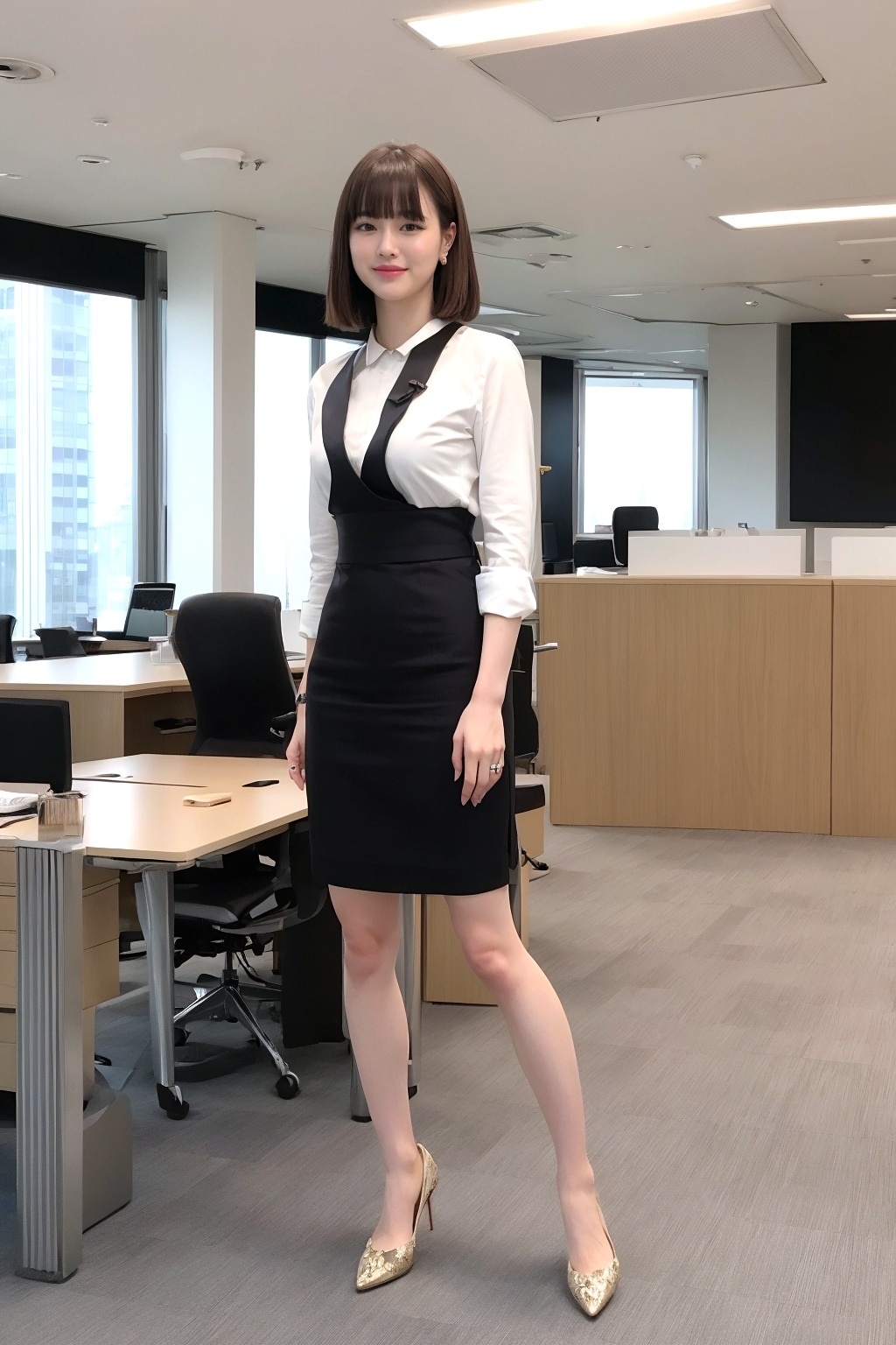 長身美脚の先輩女子社員 part3