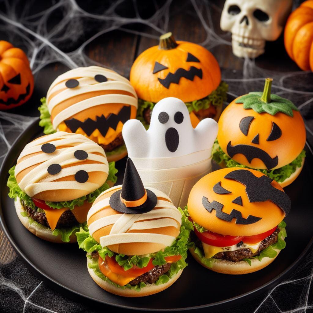 🎃おばけバーガー🍔🍟🥤