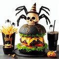 🎃おばけバーガー🍔🍟🥤 4枚目