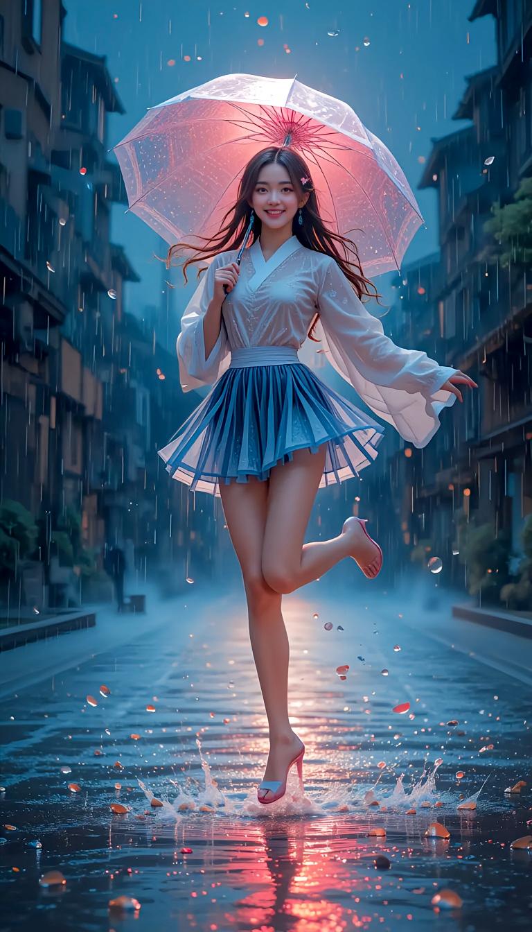 雨の日の君