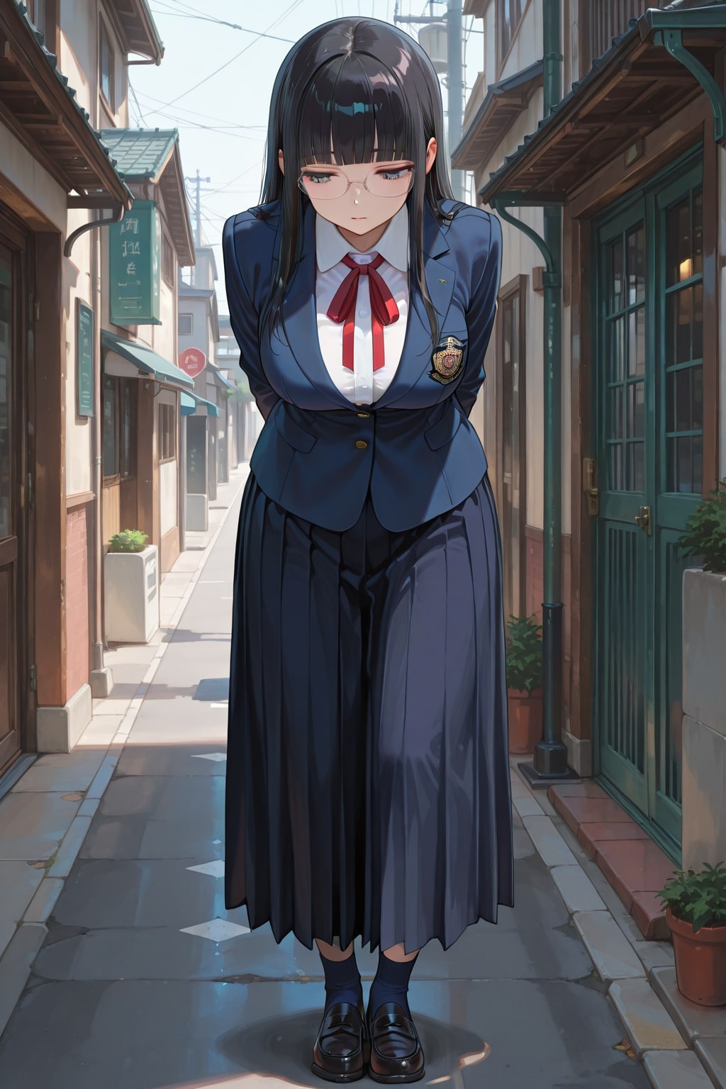 Seina-chan on streets