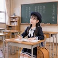 名門私立学校のお嬢様 4枚目