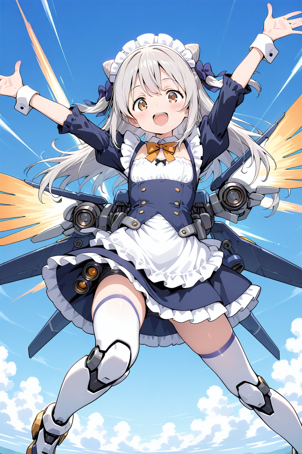 機動力高めのメイドさん