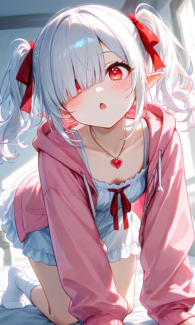 31、朝起こしに来るシロネさん