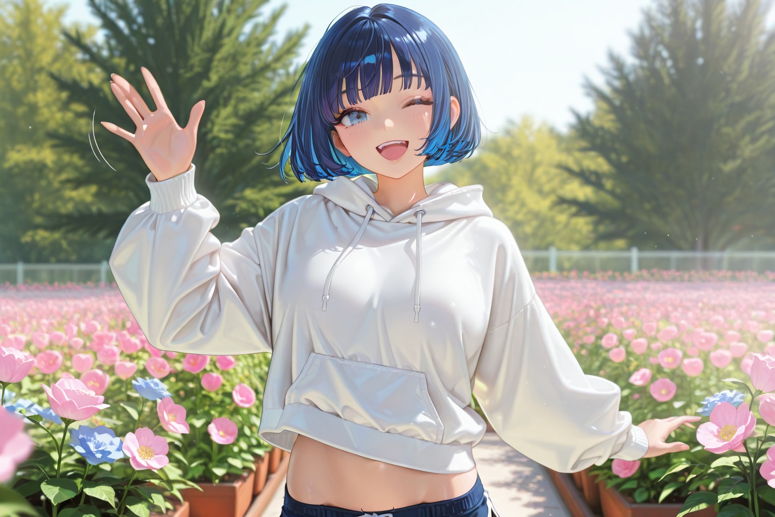 WAVEちゃんとECHIDNAちゃん