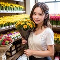 かわいいお花屋さん 2枚目
