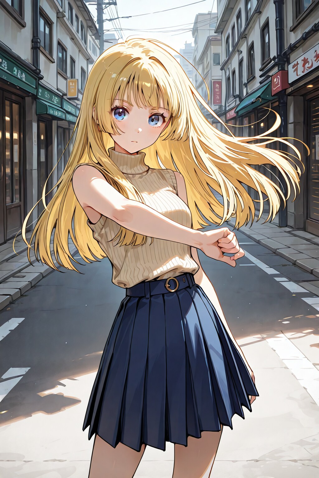 街で出会った少女