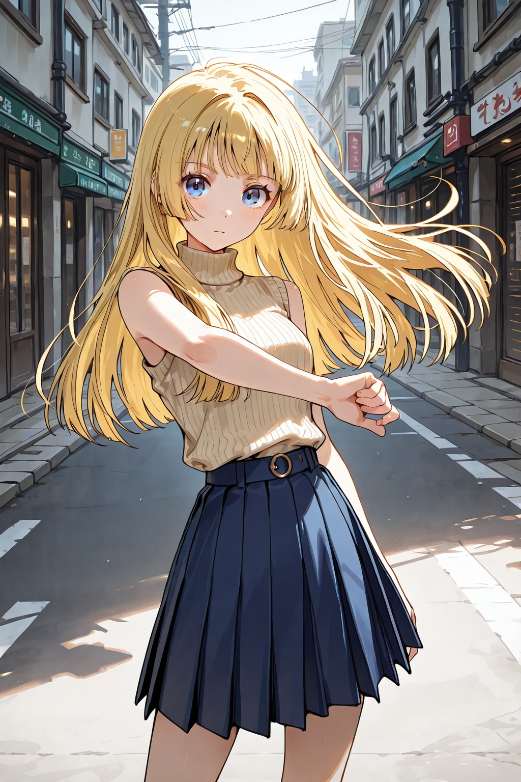 街で出会った少女