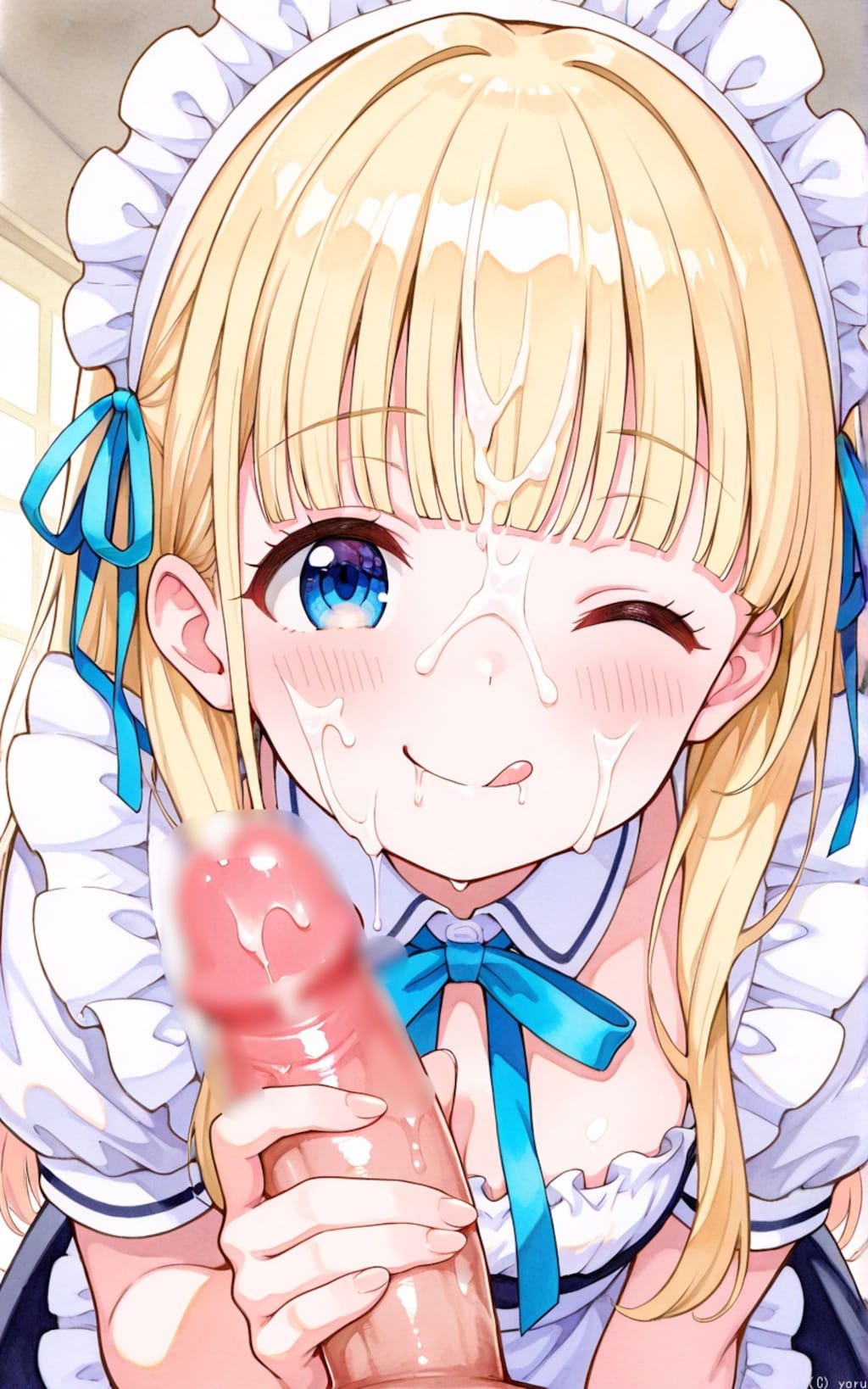 金髪メイド
