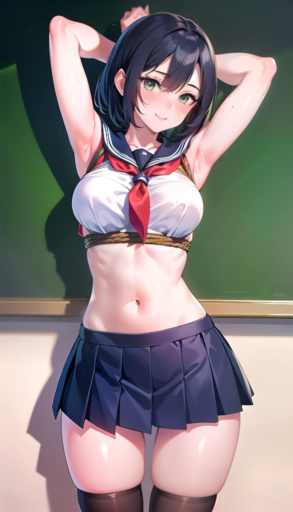 セーラー服の広根涼