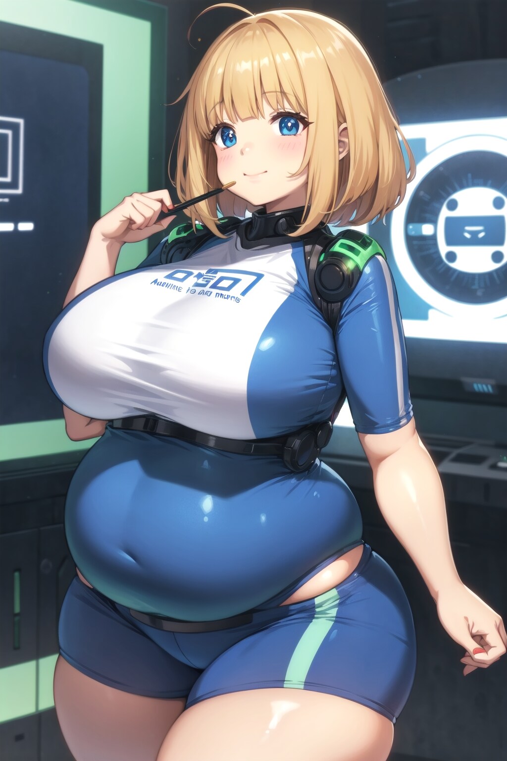 ぽっちゃり体型のアンドロイド