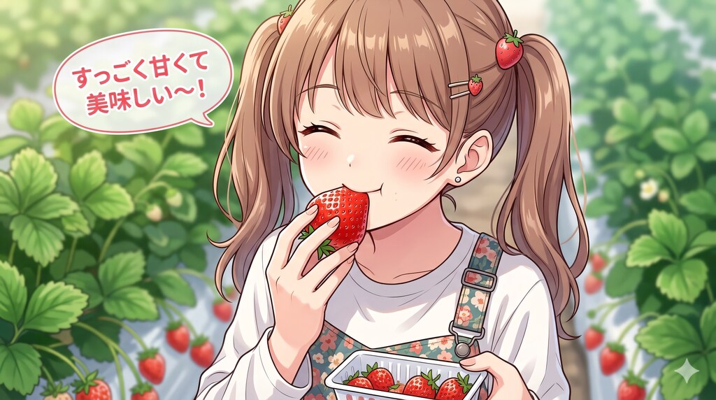 楽しい🍓いちご狩り