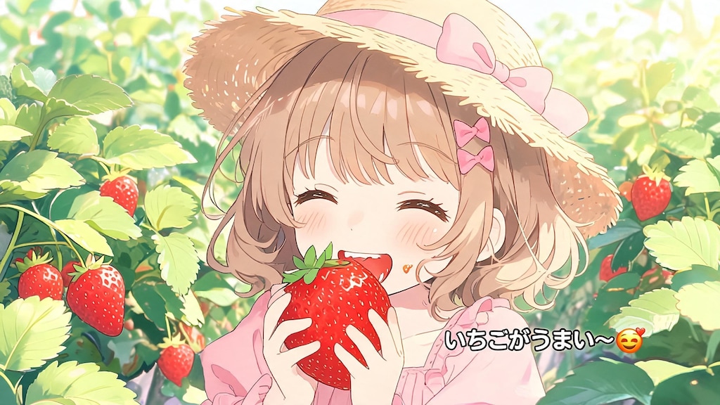 楽しい🍓いちご狩り