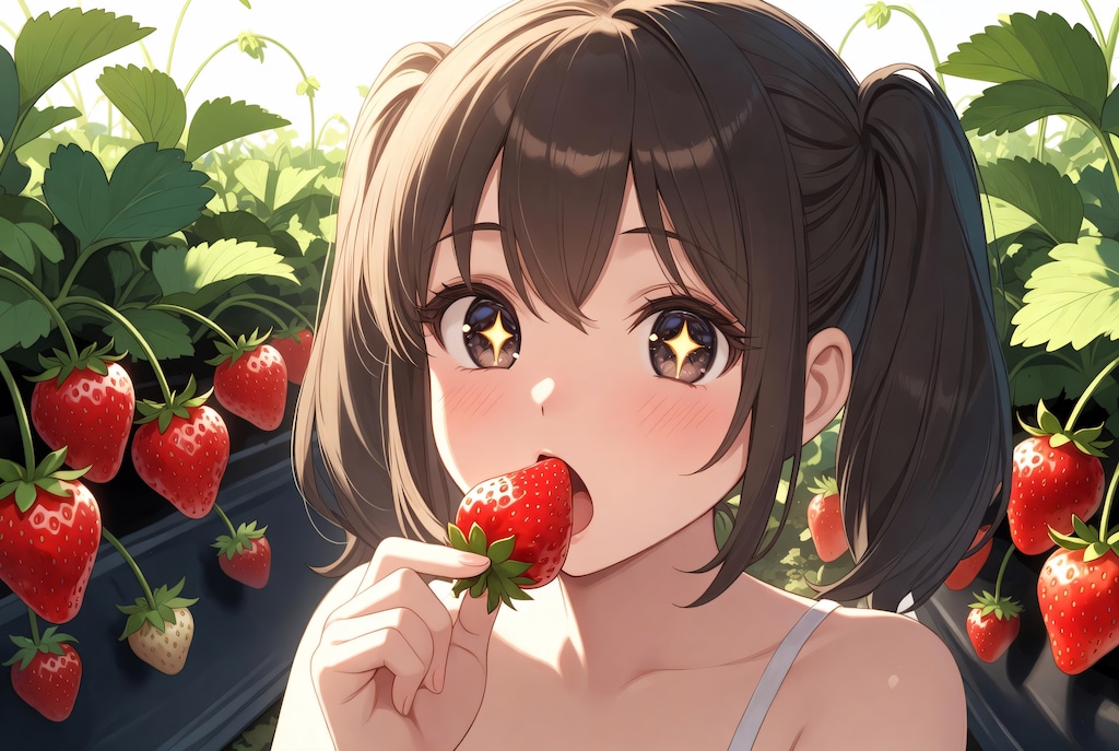 楽しい🍓いちご狩り