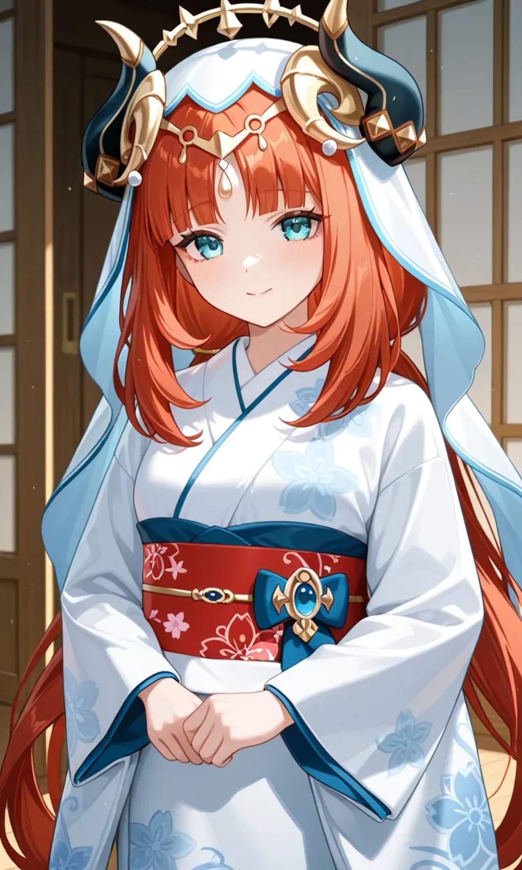 ニィロウ　白無垢姿