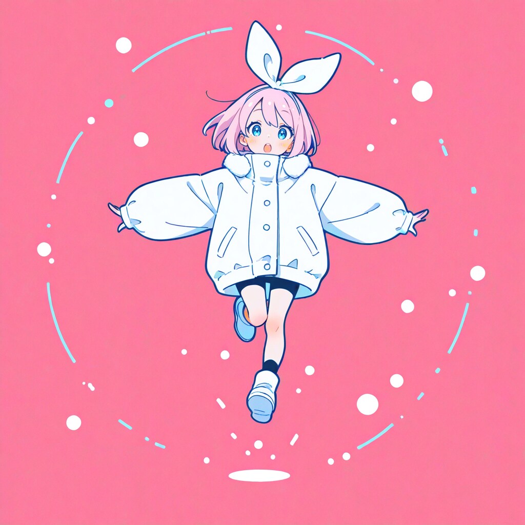 空を飛んでみたい女の子