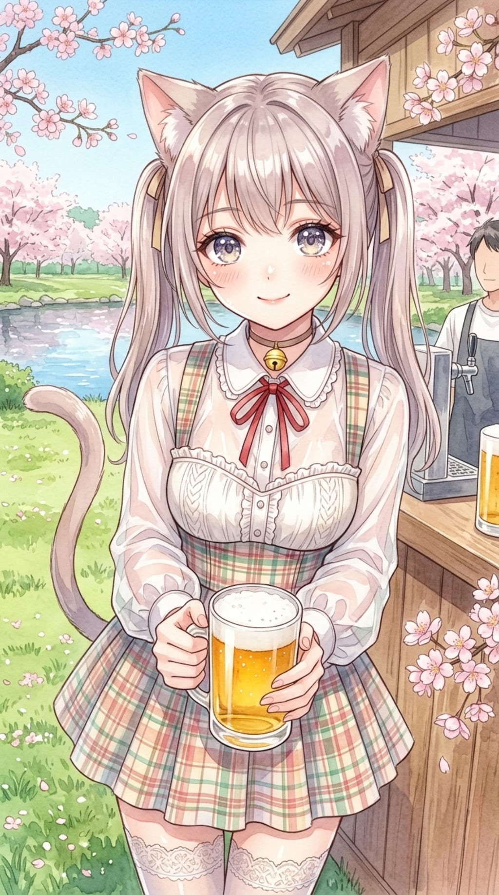 銀ツイさん。桜