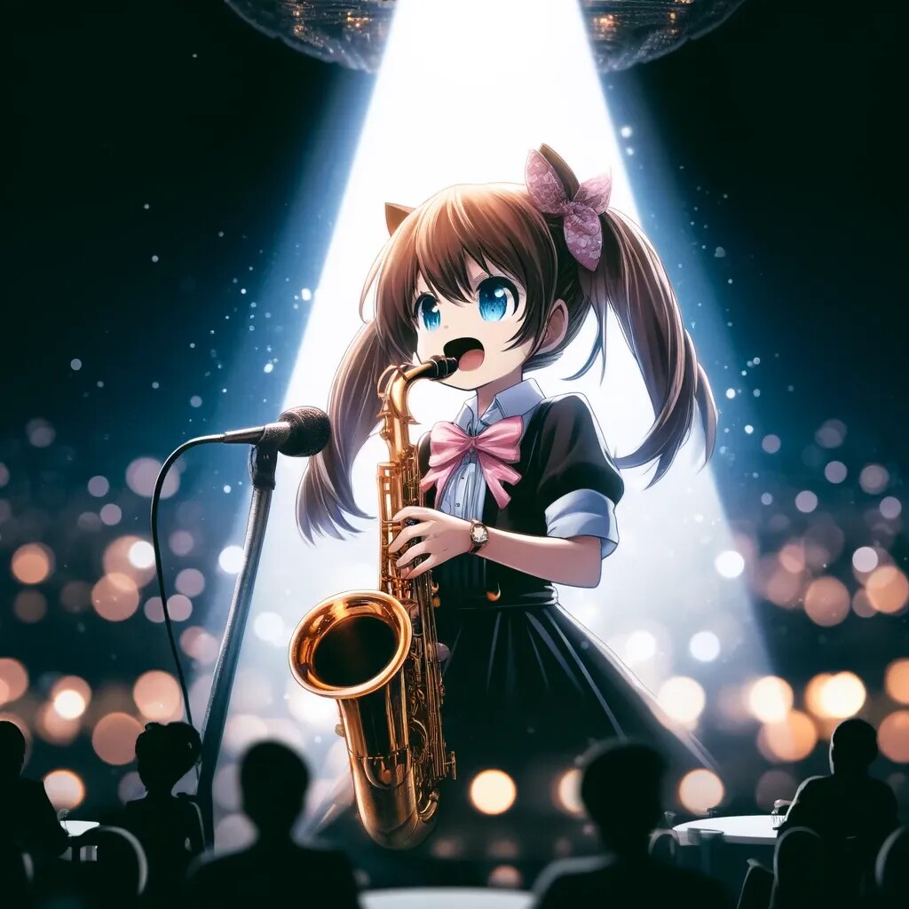 スポットライトの下で