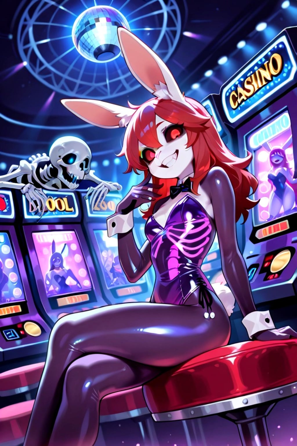 デスバニーの赤髪ちゃん