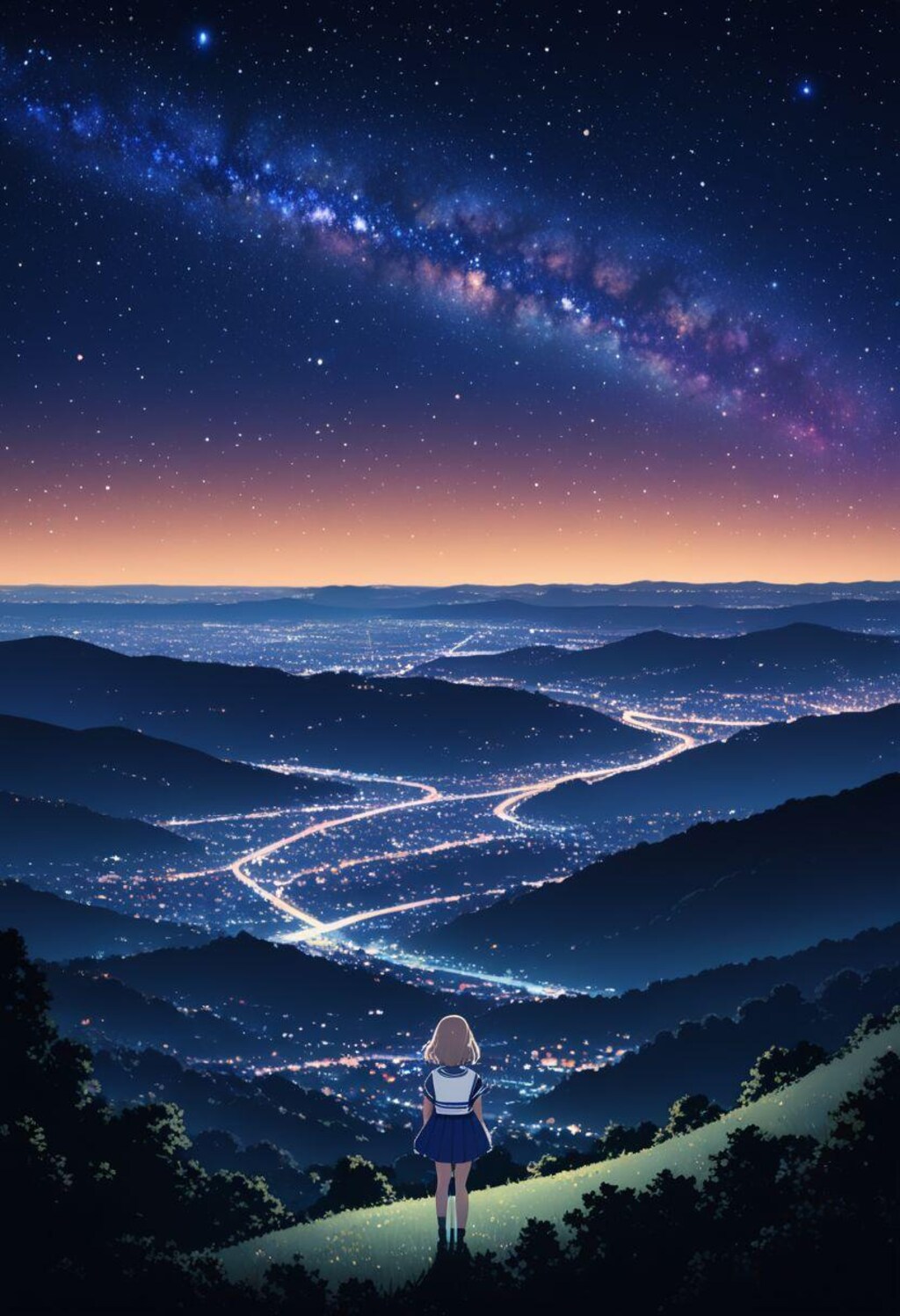 眺望絶佳(天の川)(2)