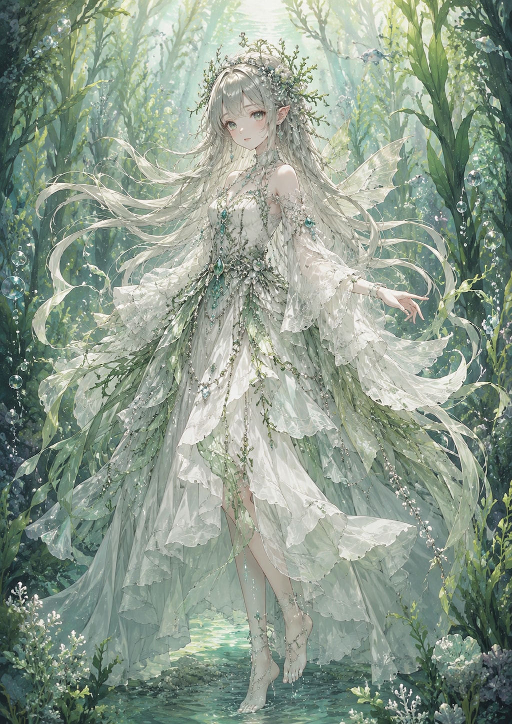 海草の森の妖精 けるみあ