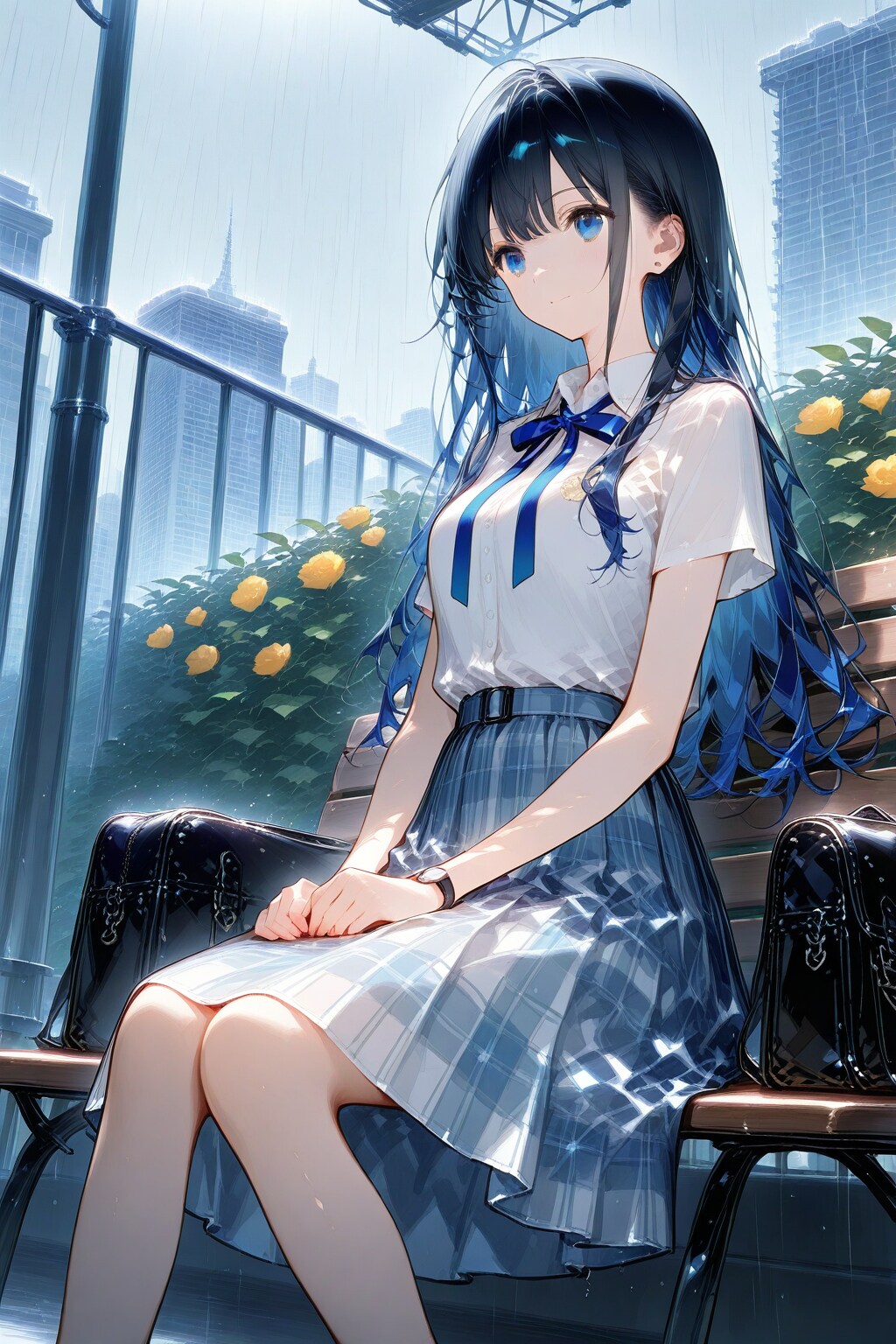 雨だけど、あめーじんぐな一日になる予感！ | の人気AIイラスト・グラビア