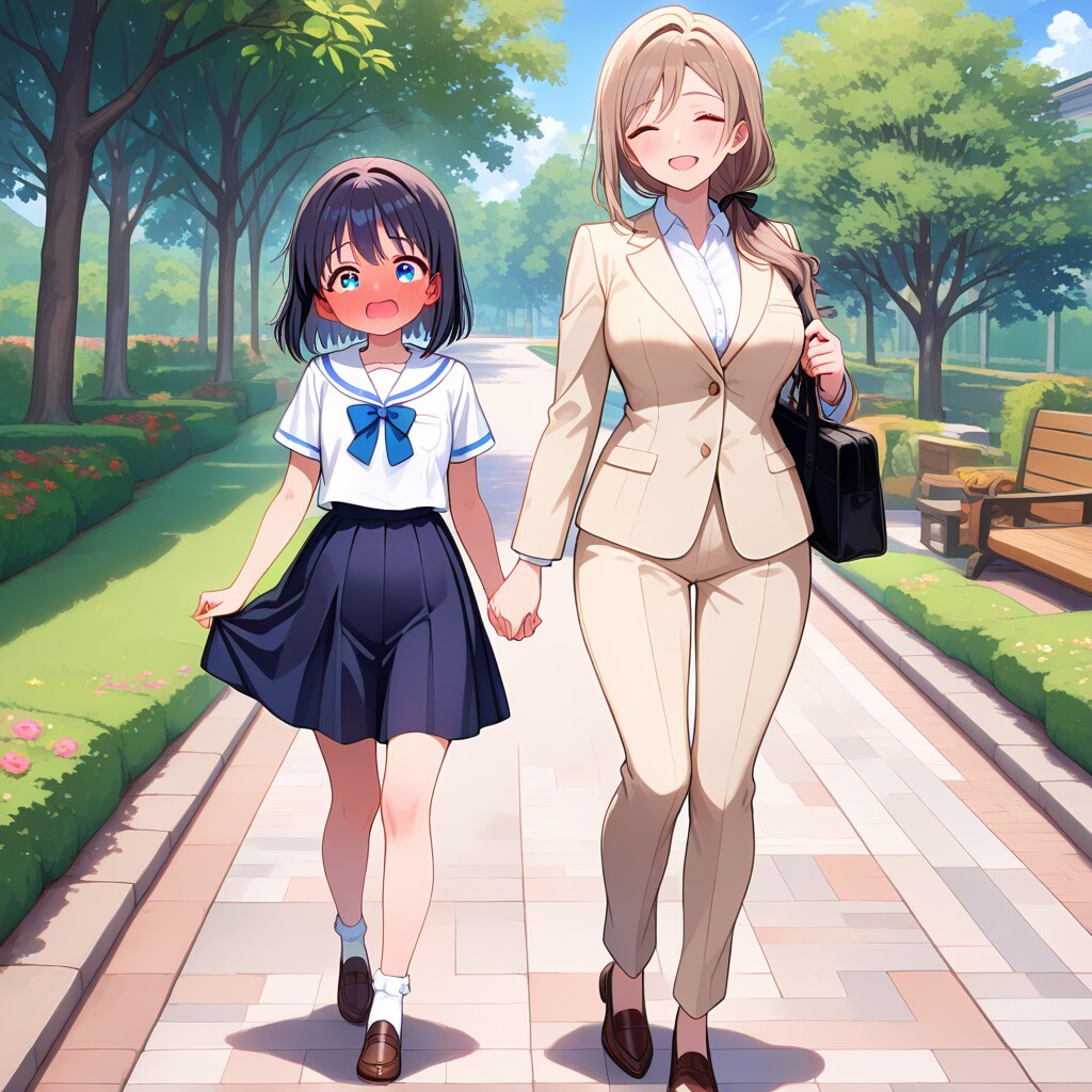 クラスメイトに見つかって恥ずかしい女の子