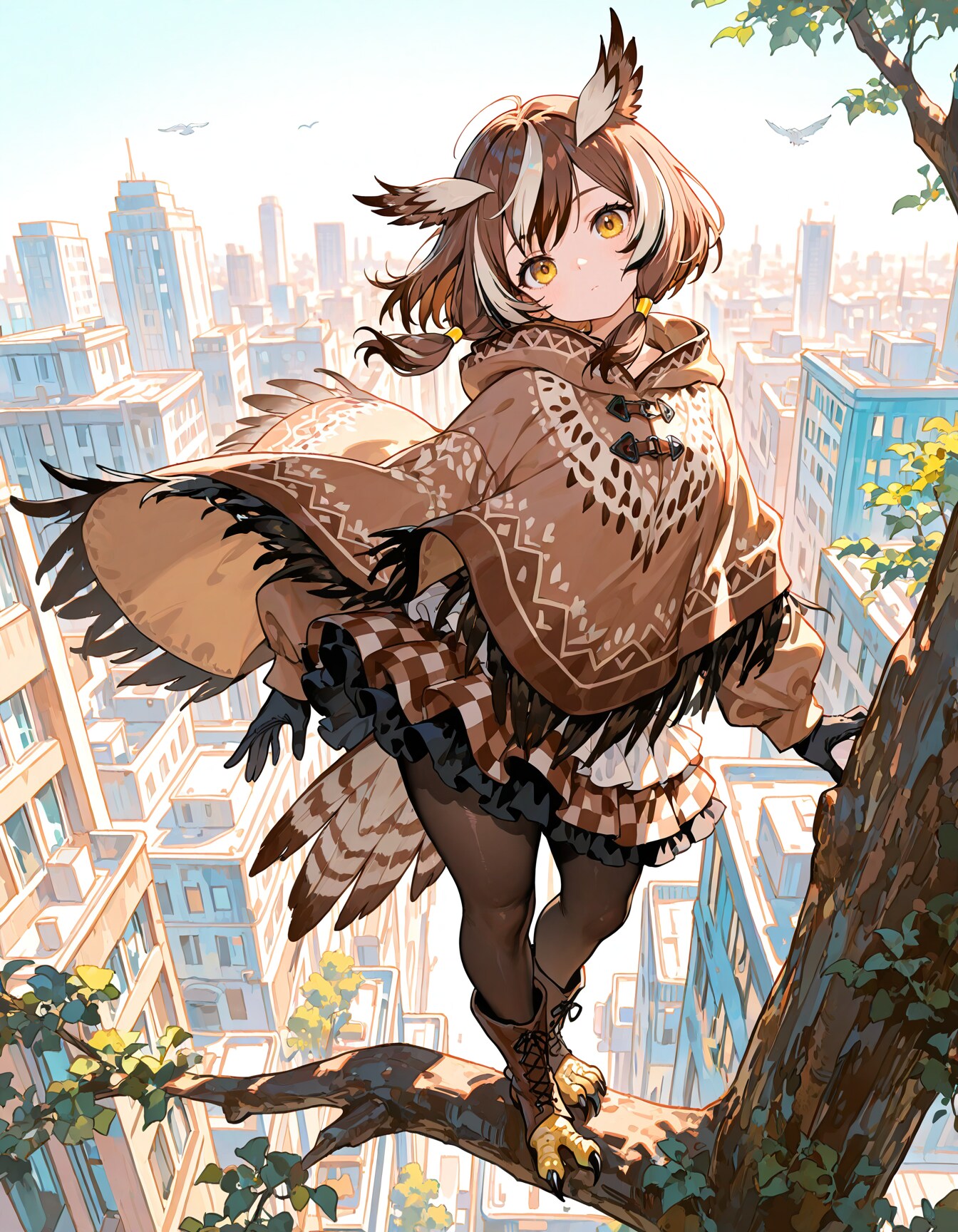 ふくろうちゃん | の人気AIイラスト・グラビア