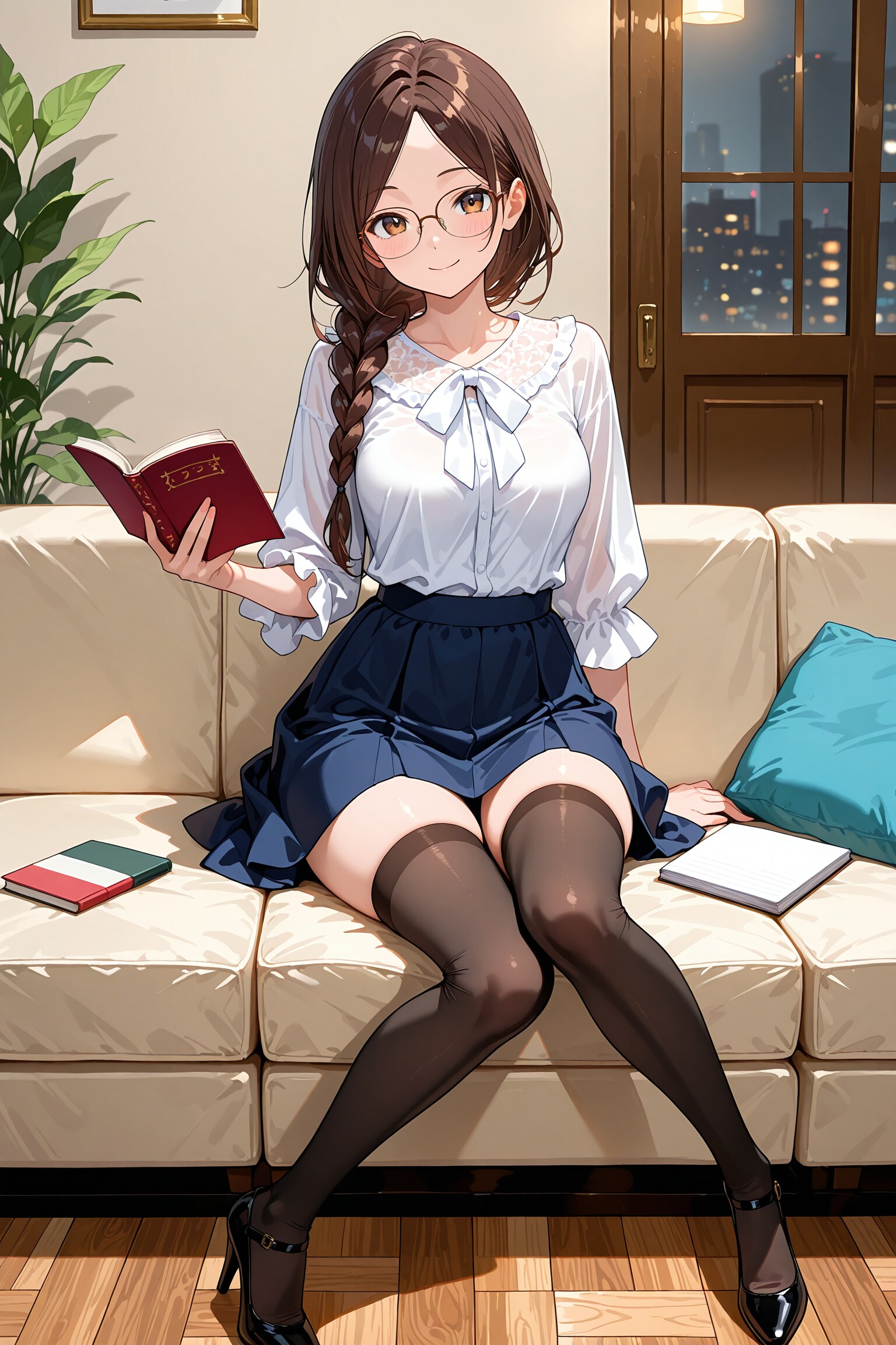 栞原さんの絶対領域