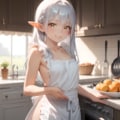今日はエルフ奥様の朝ごはんです💕 2枚目