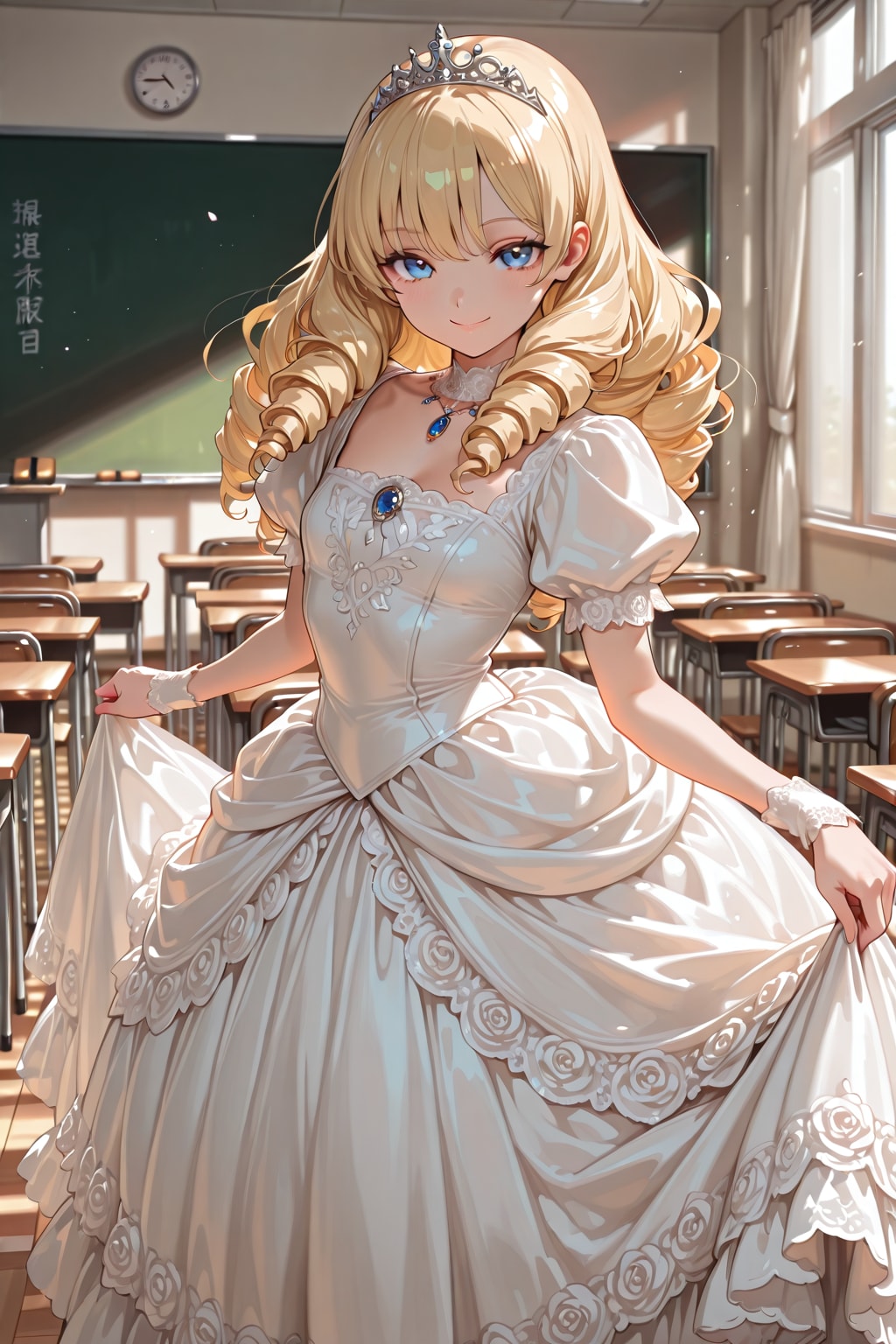 教室のお姫様