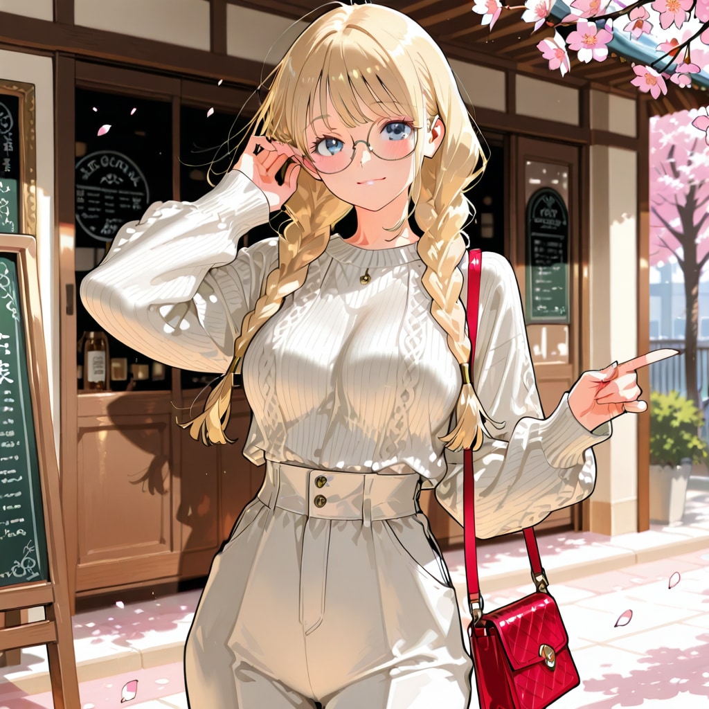 ナオちゃんと春の街へ