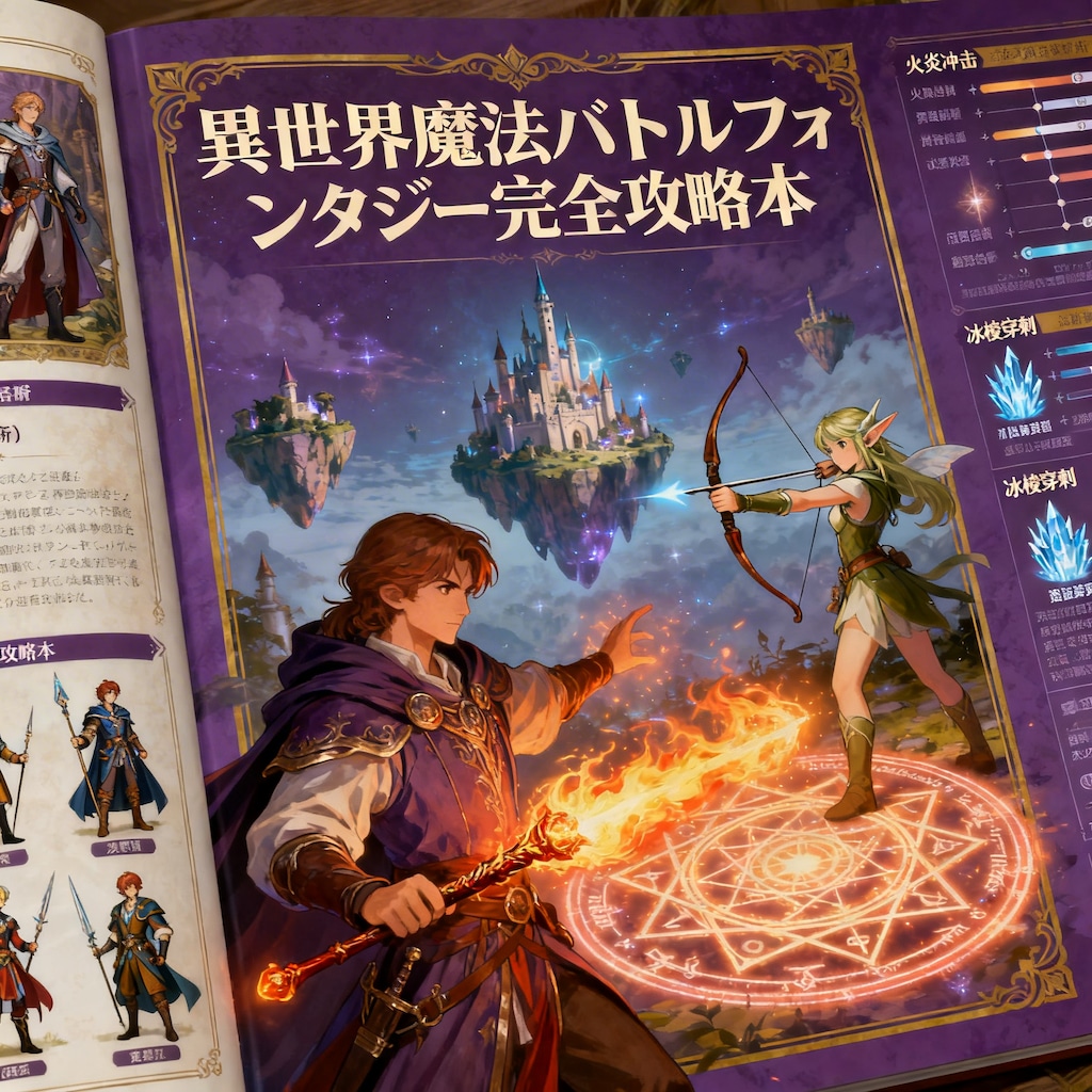 異世界バトルファンタジー完全攻略本