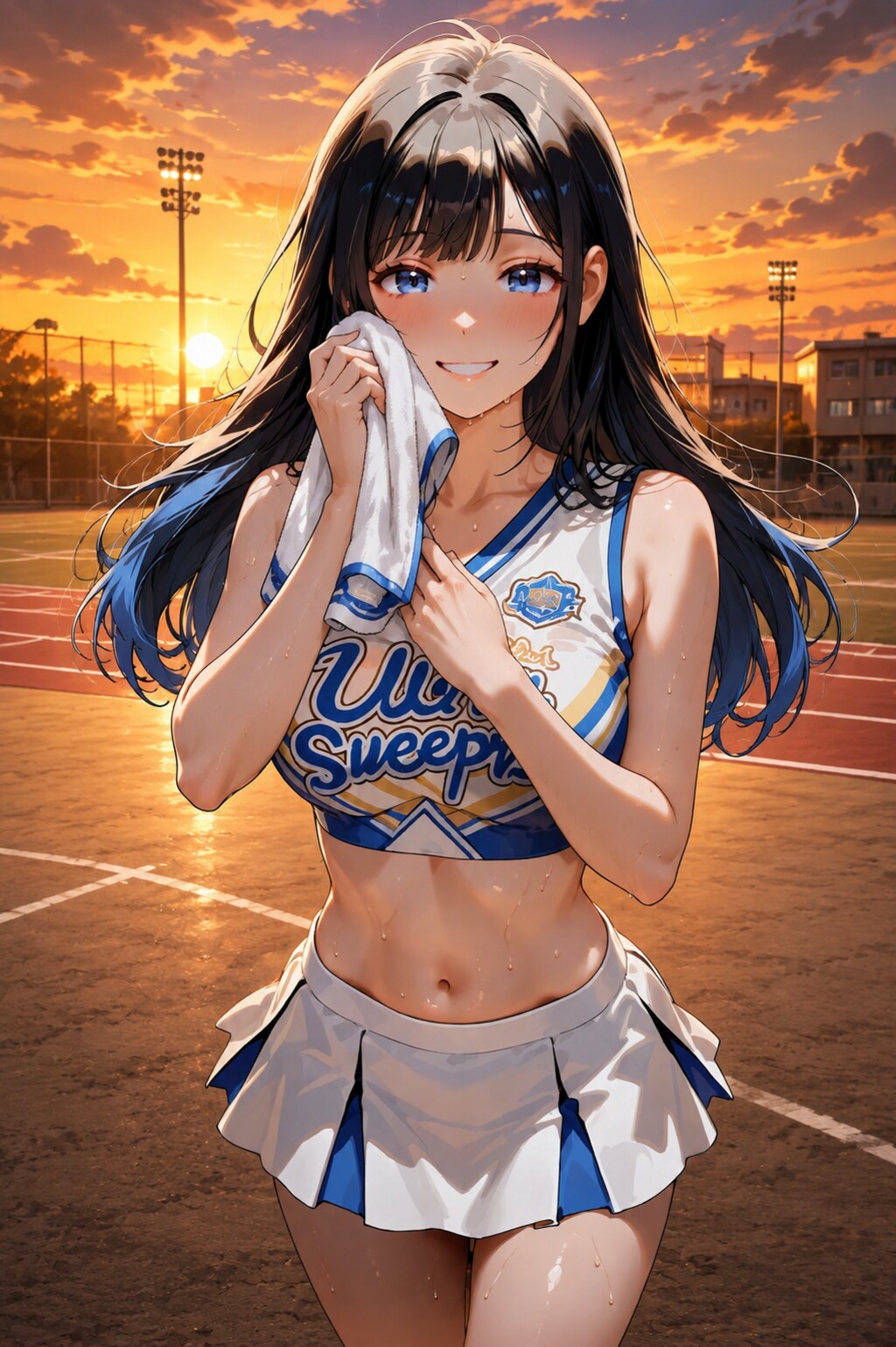 部活動を終えて