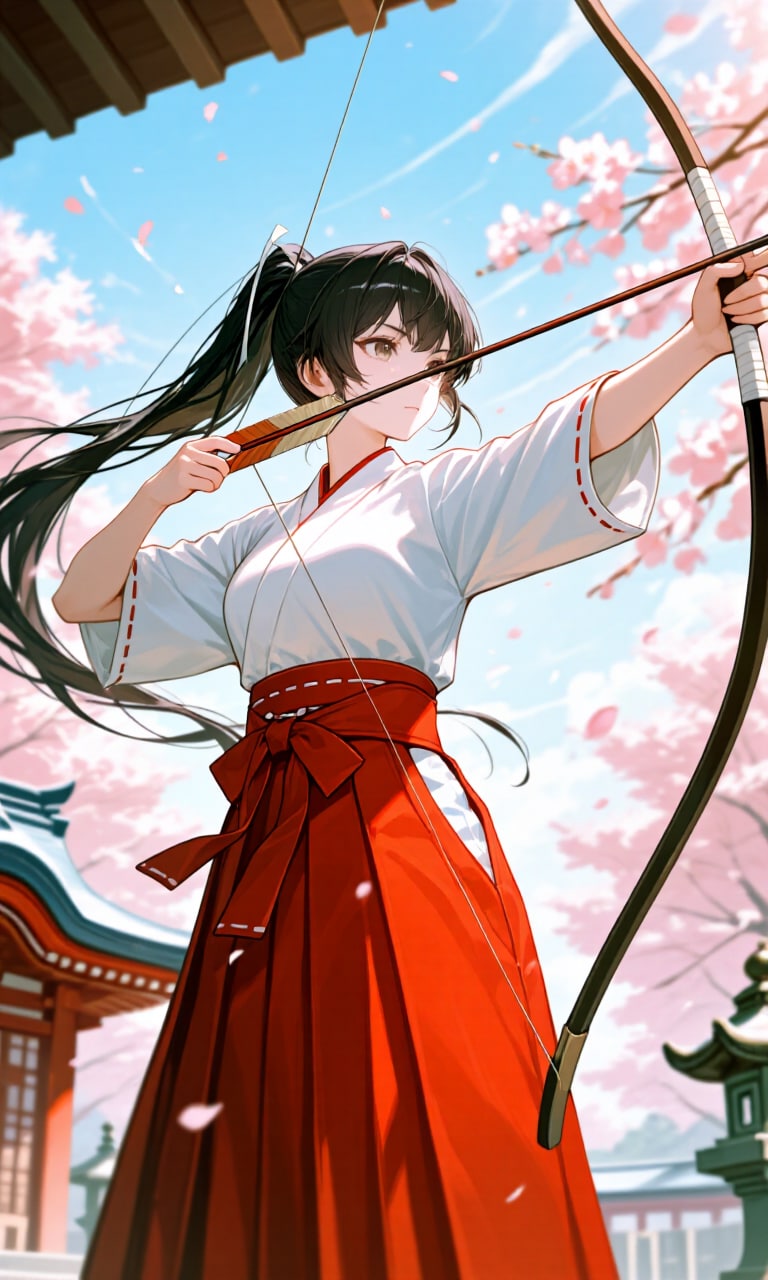 大弓女子 | の人気AIイラスト・グラビア