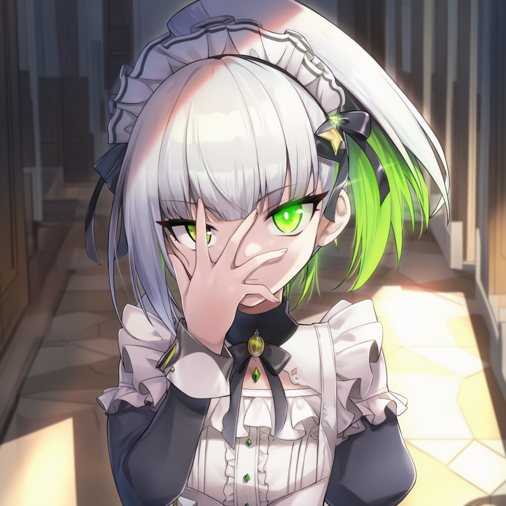 うちの子　メイドちゃん　能力発動です