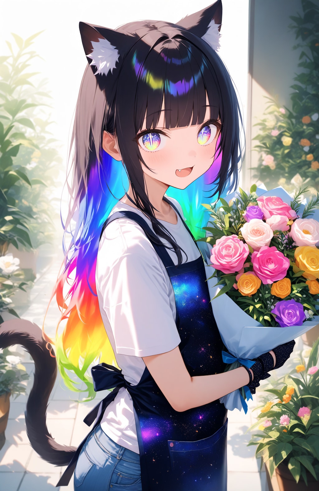フラワーショップ黒猫