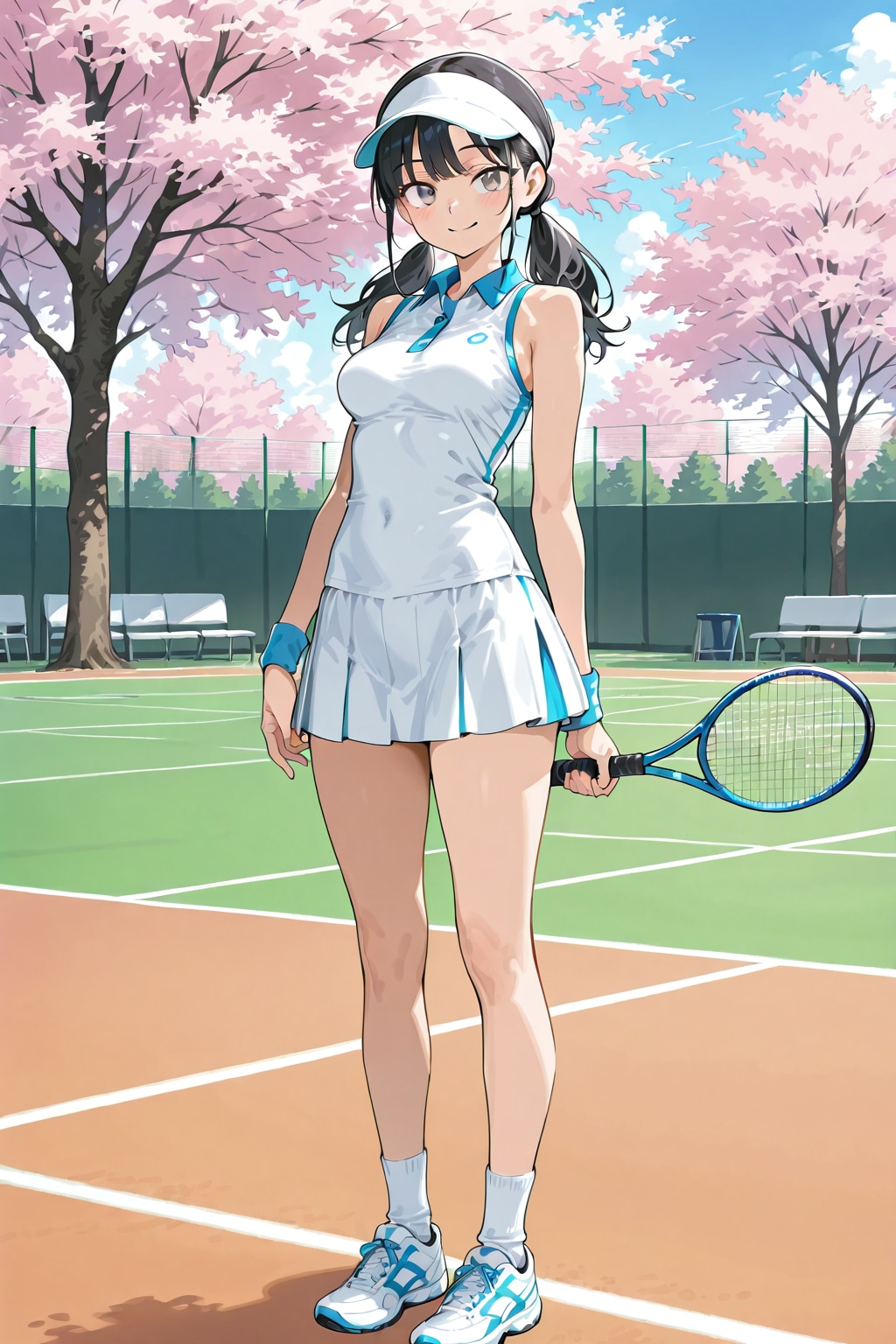 テニス部に入りました