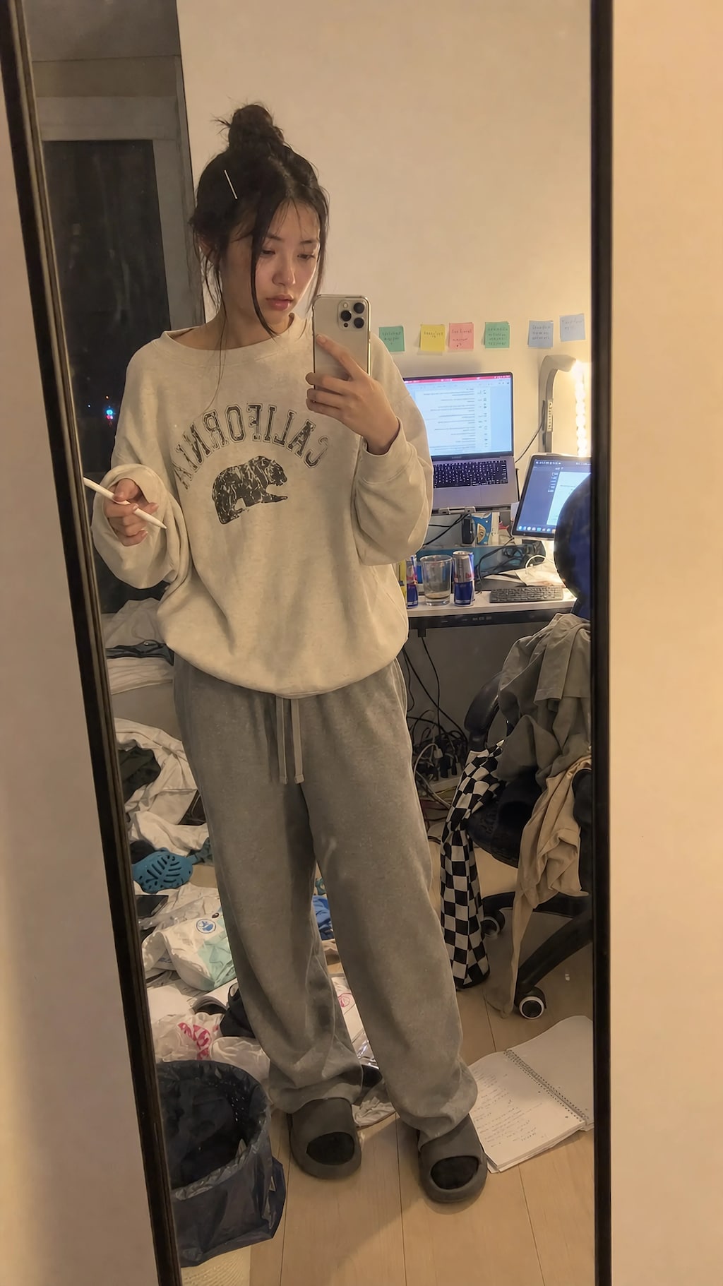 Deadline Glow on Her Face
