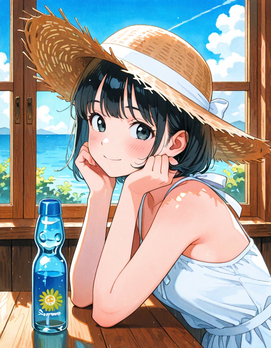 画風を変えて