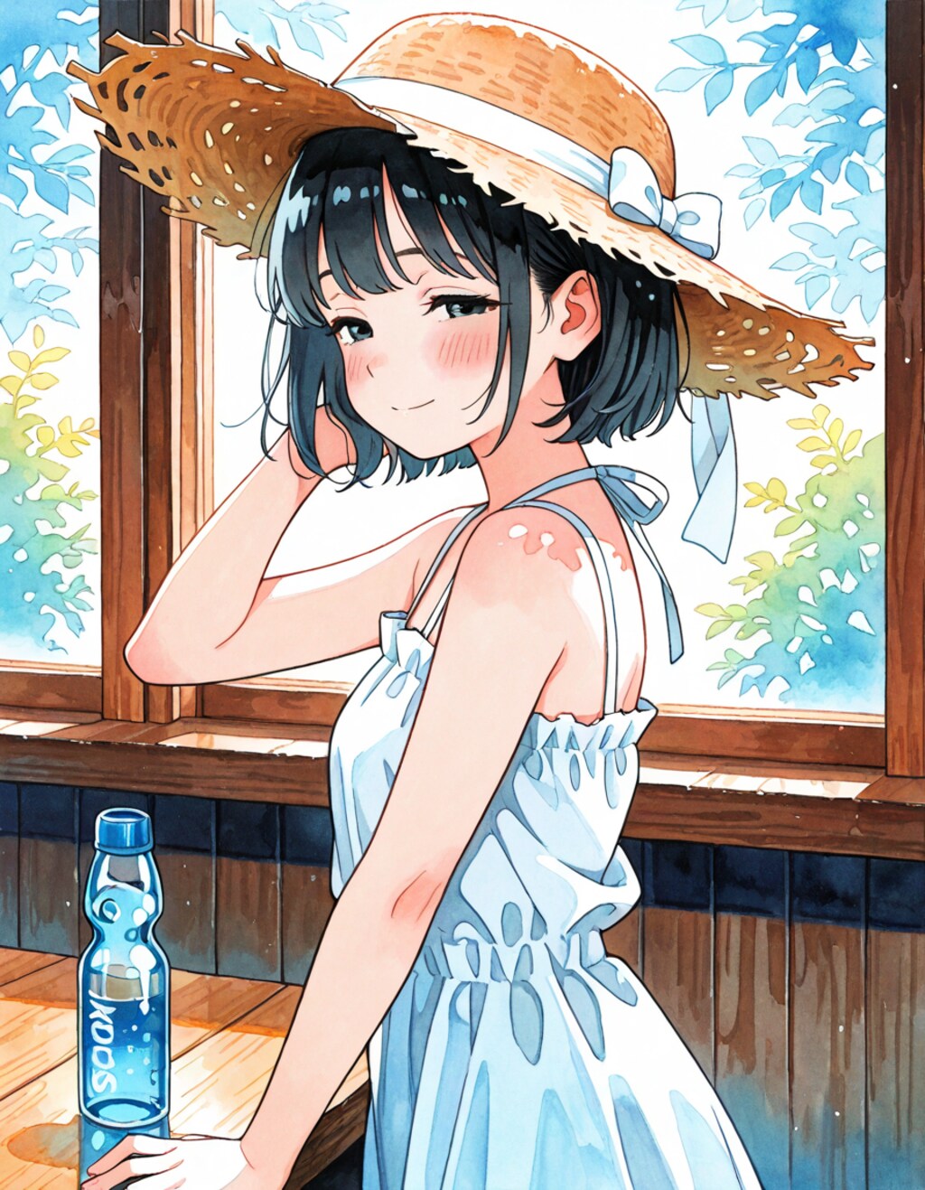 画風を変えて